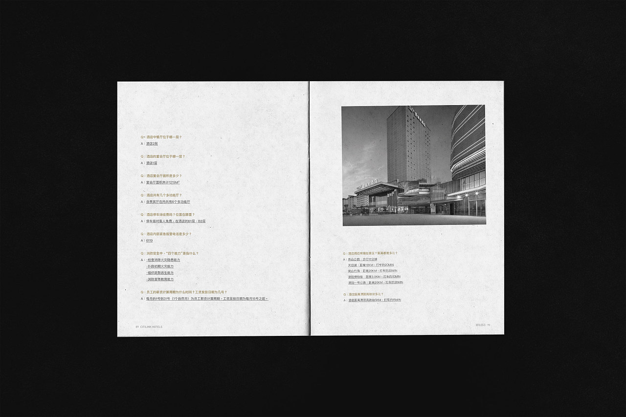 新城酒店員工手冊-問答