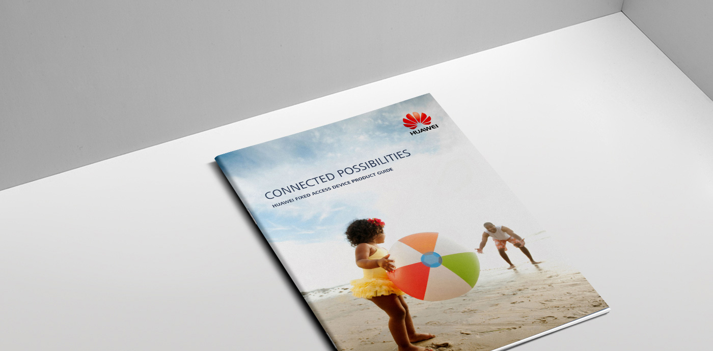 華為海外產(chǎn)品畫冊設(shè)計1